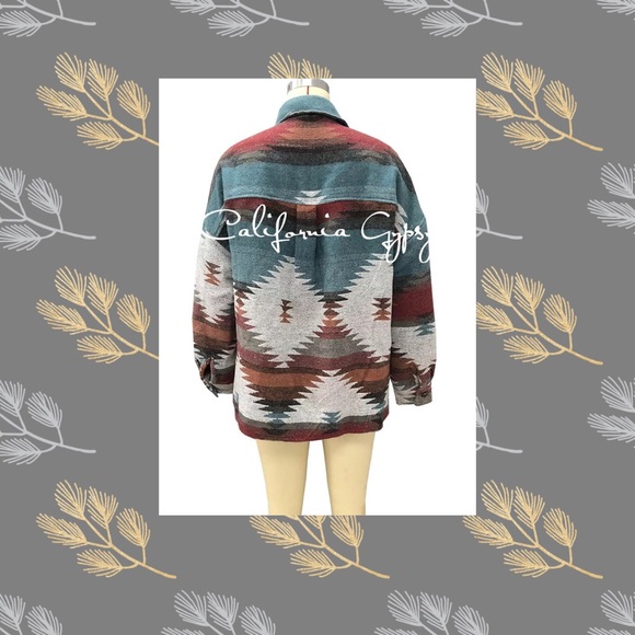 Aztec Western Boho Jacket - Picture 5 of 9